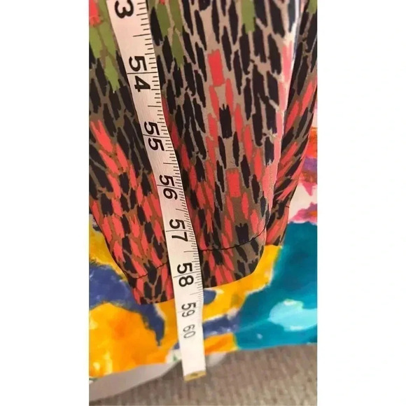 Haute Hanger Women’s M Pants Tank Top One Piece Romper Pockets Orange Green - Picture 10 of 12